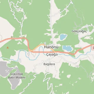 Hanönü Haritası
