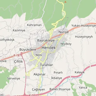 Hendek Haritası