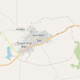 İdil Haritası