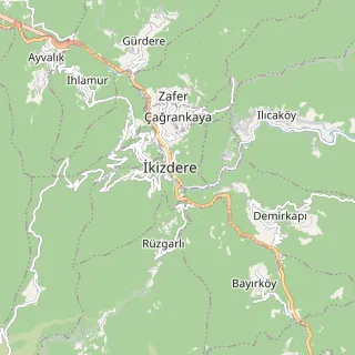İkizdere Haritası