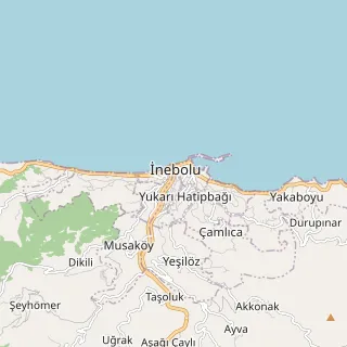 İnebolu Haritası