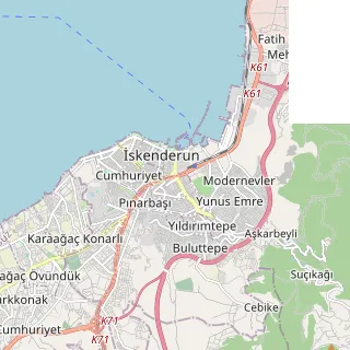 İskenderun Haritası