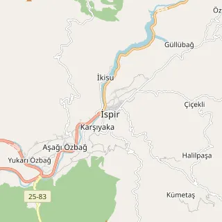 İspir Haritası