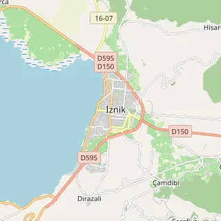 İznik Haritası