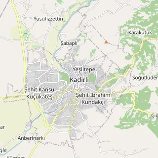 Kadirli Haritası