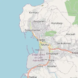 Karadeniz Ereğli Haritası