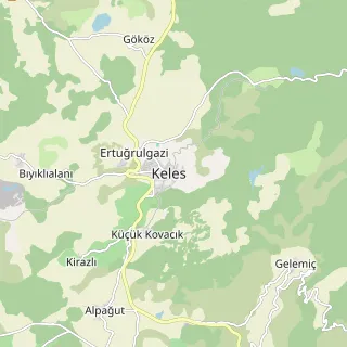 Keles Haritası