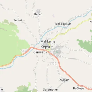 Kepsut Haritası