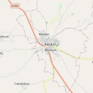 Keskin Haritası