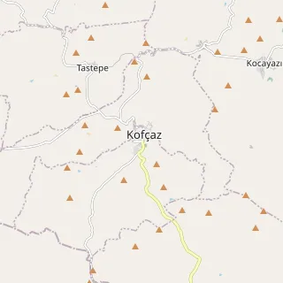 Kofçaz Haritası