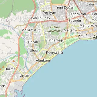 Konyaaltı Haritası