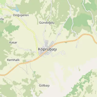 Köprübaşı Haritası
