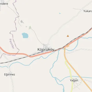 Köprüköy Haritası