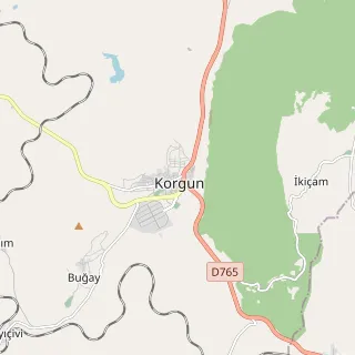 Korgun Haritası