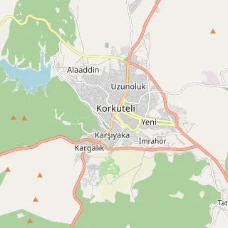 Korkuteli Haritası