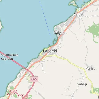Lapseki Haritası