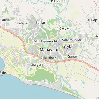 Manavgat Haritası