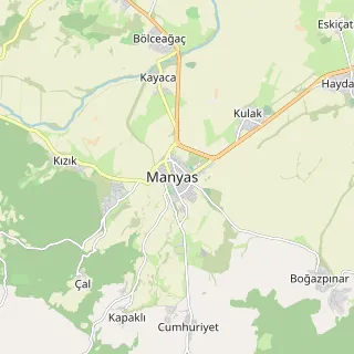 Manyas Haritası