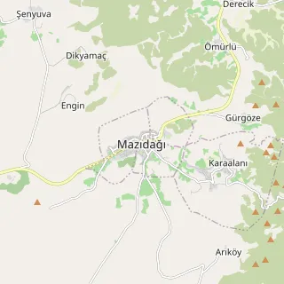 Mazıdağı Haritası
