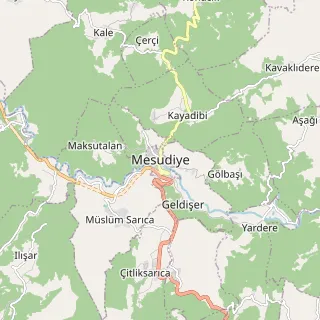 Mesudiye Haritası