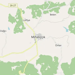 Mihalıççık Haritası