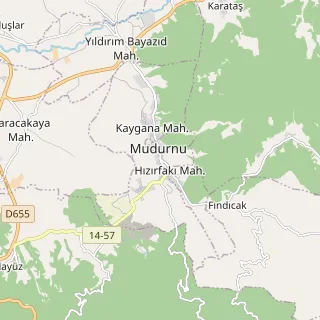 Mudurnu Haritası
