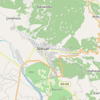 Niksar Haritası