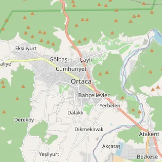 Ortaca Haritası