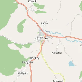Refahiye Haritası