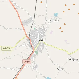 Sandıklı Haritası