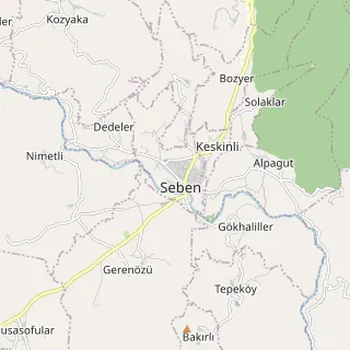 Seben Haritası