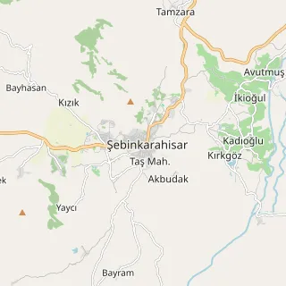 Şebinkarahisar Haritası