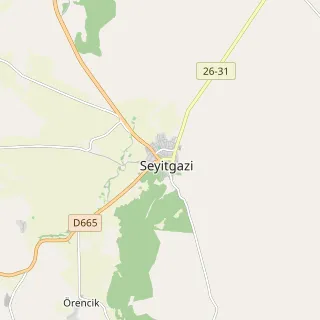Seyitgazi Haritası