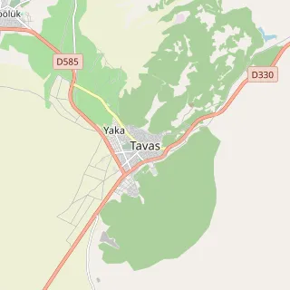 Tavas Haritası