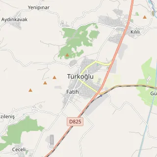 Türkoğlu Haritası