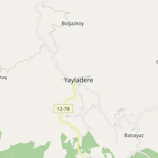 Yayladere Haritası
