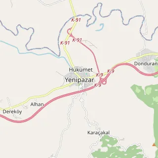 Yenipazar Haritası