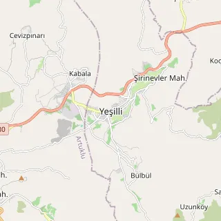 Yeşilli Haritası