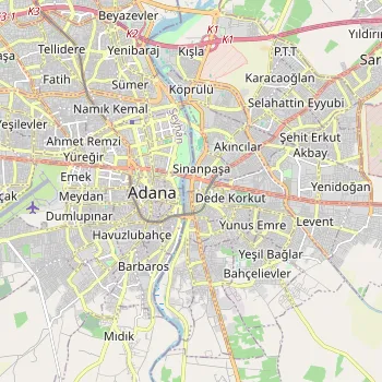 Yüreğir Haritası