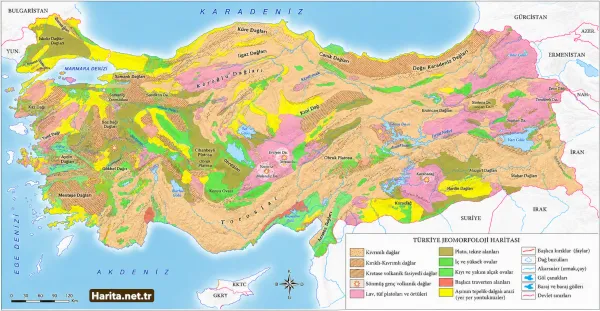 Türkiye Jeomorfoloji Haritası